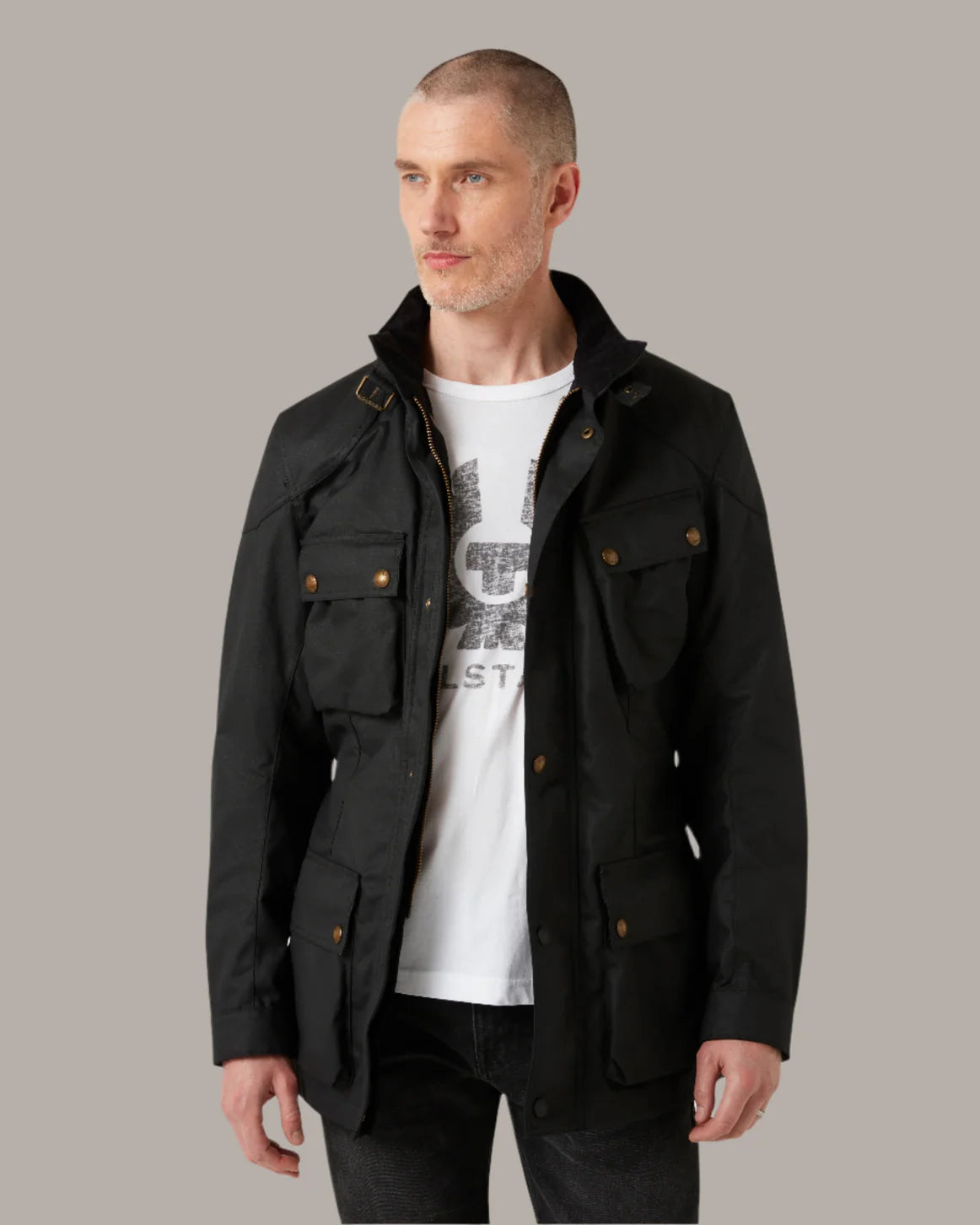 Belstaff Trialmaster Men's Waxed Cotton Jacket Ultracore 8oz Belstaff Trialmaster Men's Waxed Cotton Jacket Ultracore 8oz