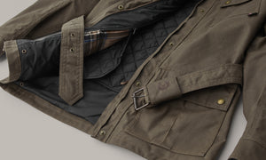 Belstaff Trialmaster Ladies Waxed Cotton Jacket TechWax 8oz - Forest Green - Salt Flats Clothing