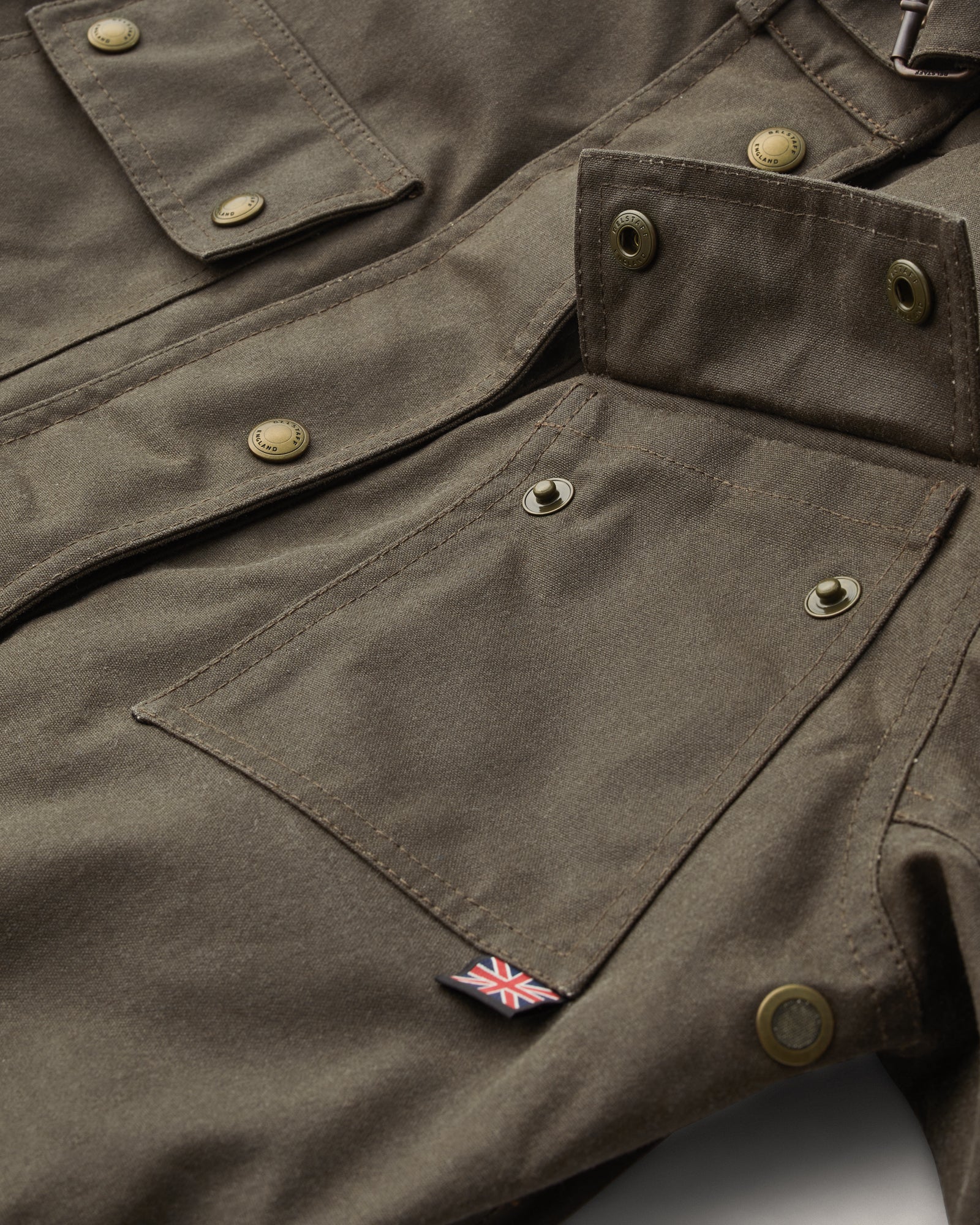 Belstaff Trialmaster Ladies Waxed Cotton Jacket TechWax 8oz - Forest Green - Salt Flats Clothing