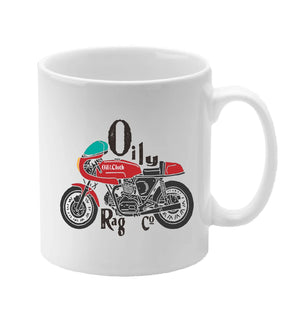 Oily Rag Clothing Cafe Racer Motorcycle Mug - Salt Flats Clothing