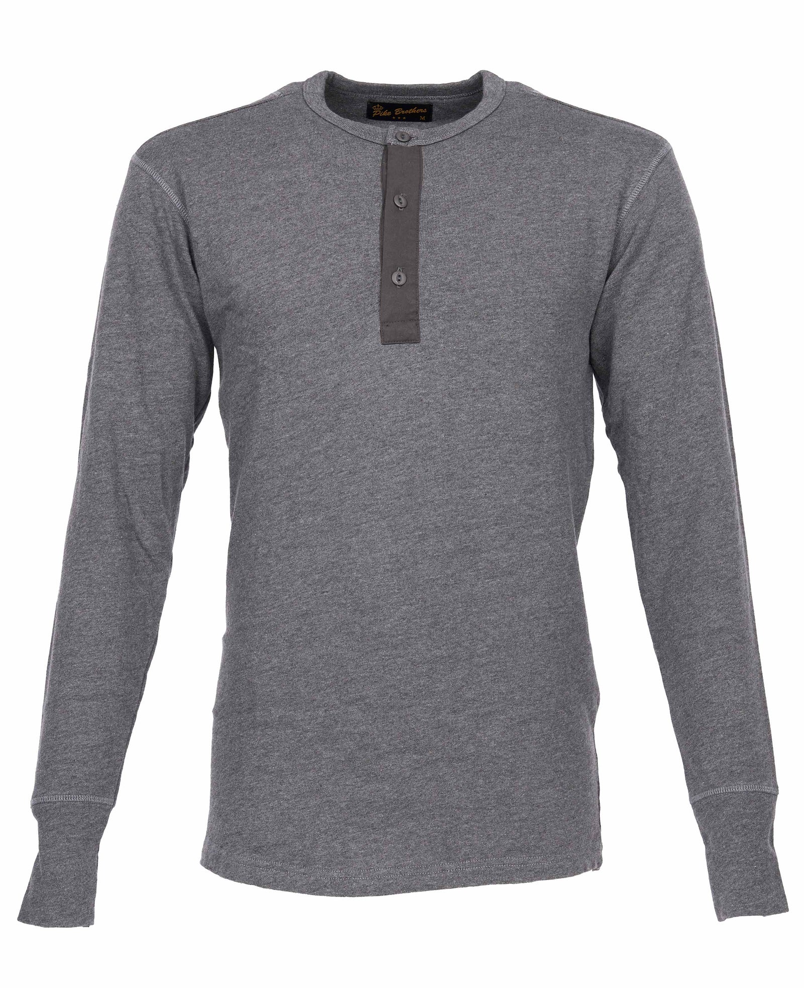 Pike Brothers 1954 Utility Shirt - Grey Melange - Salt Flats Clothing