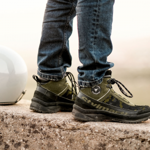 Stylmartin Vertigo Air Adventure Boot in Mud - Salt Flats Clothing