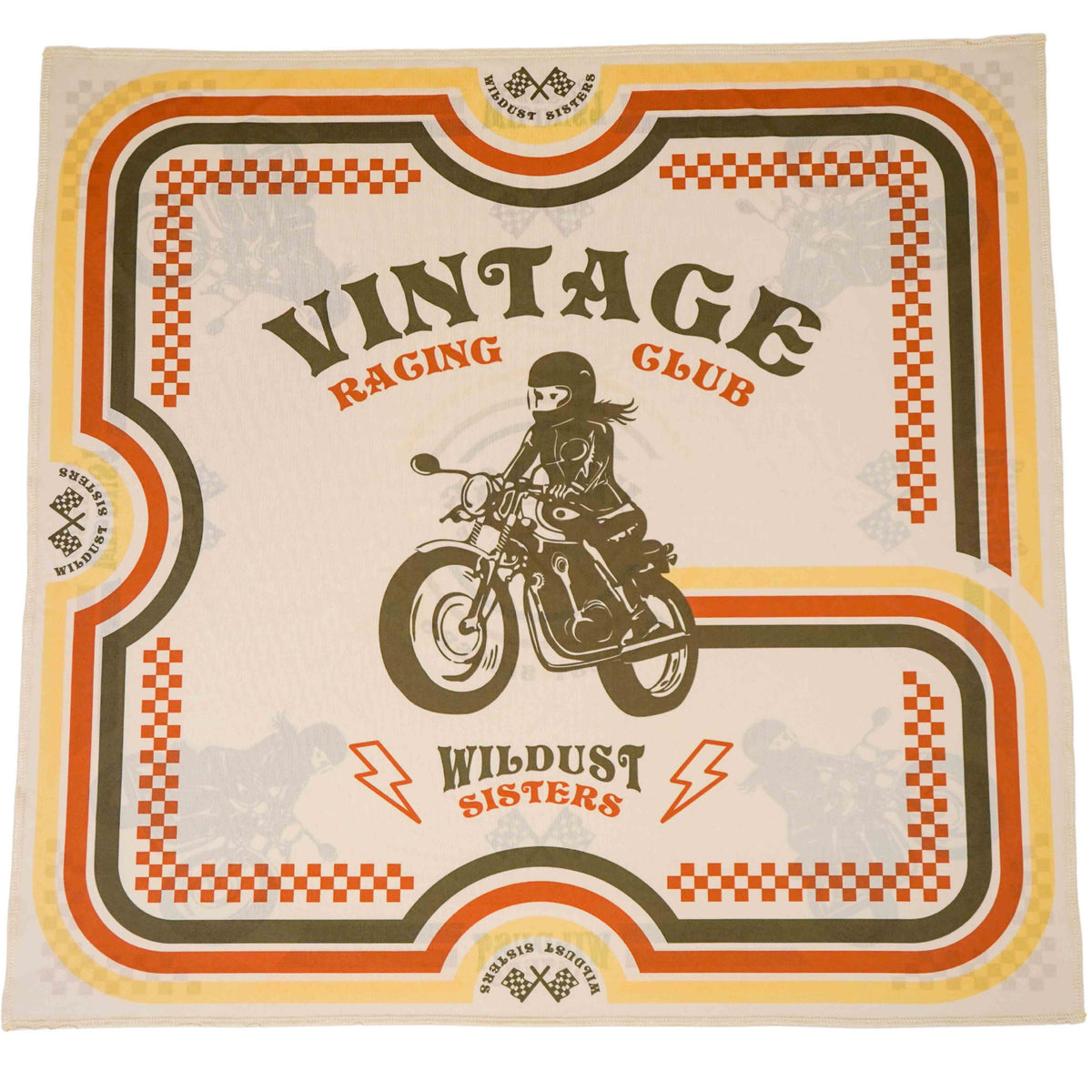 Wildust Sisters Vintage Racing Scarf - Salt Flats Clothing