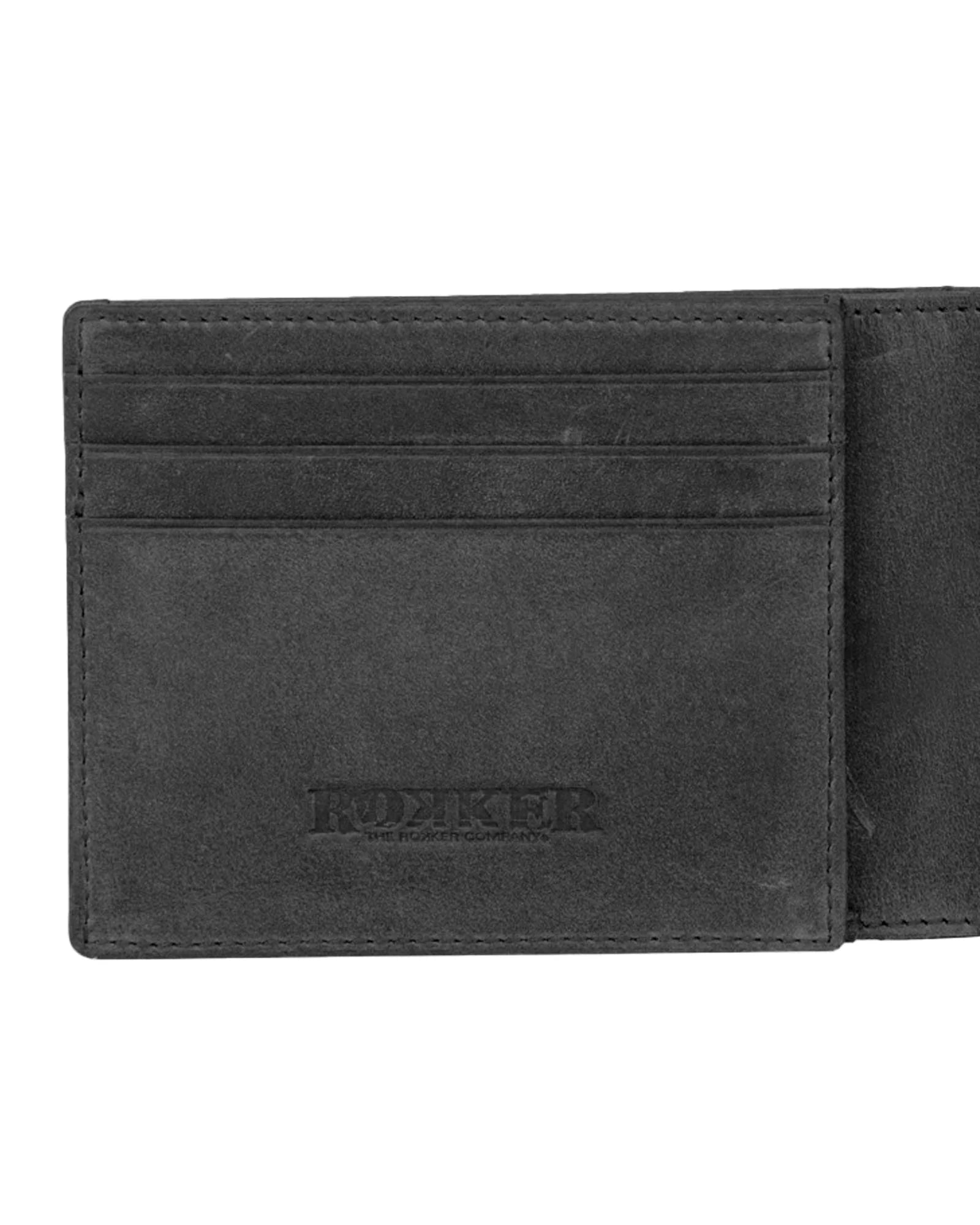Rokker Traveller Wallet - Black - Salt Flats Clothing
