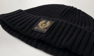 Belstaff Watch Beanie - Black - Salt Flats Clothing