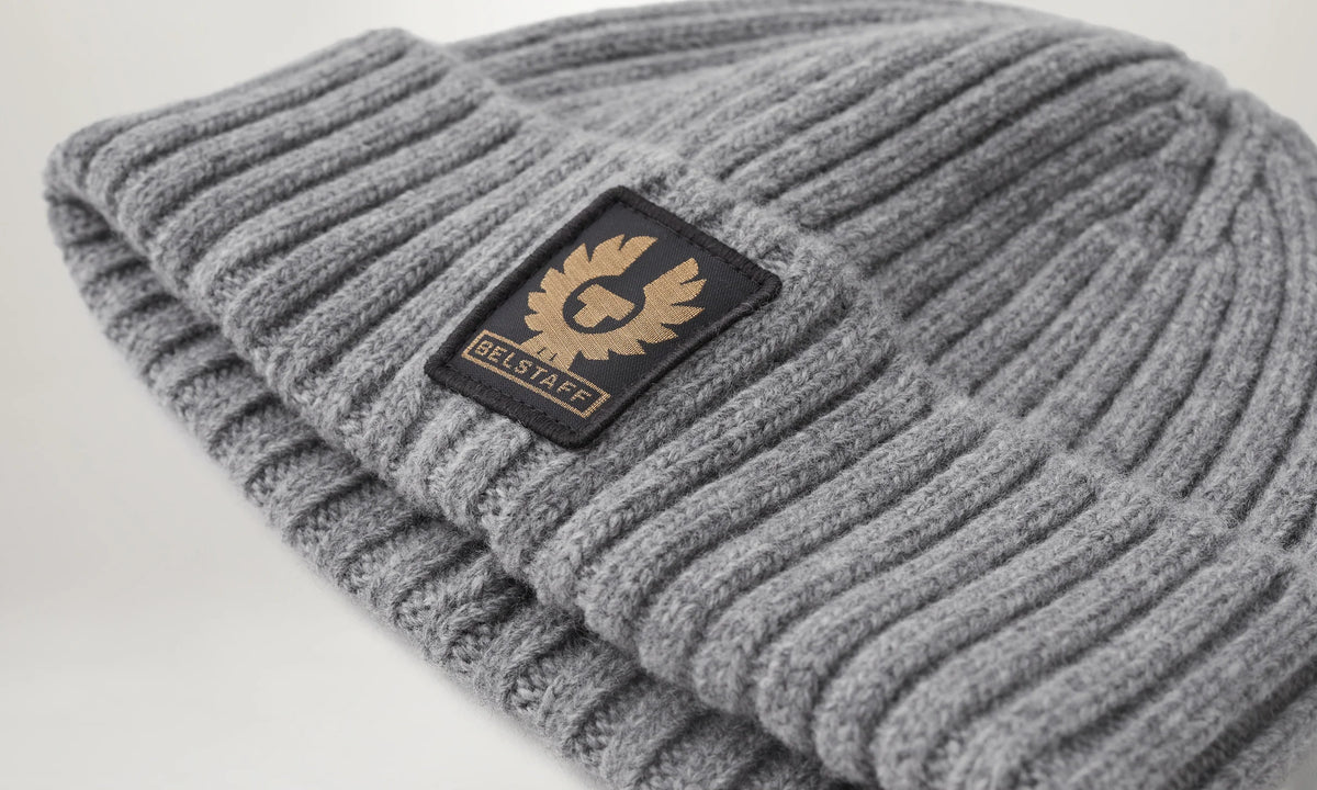 Belstaff Watch Beanie Pale Grey