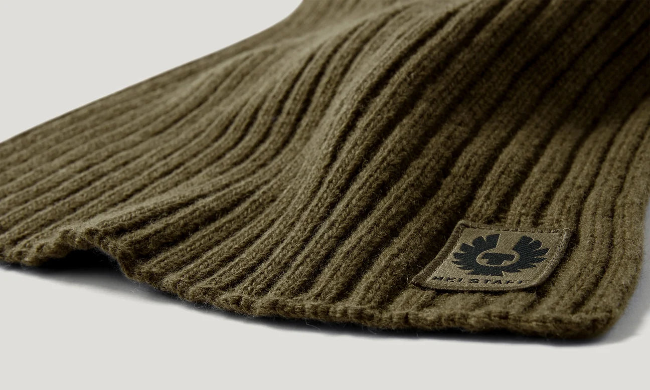 Belstaff Watch Scarf - Khaki Green - Salt Flats Clothing