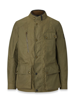 Belstaff Waymaster Men's Waxed Cotton Jacket TechWax 8oz - Olive - Salt Flats Clothing