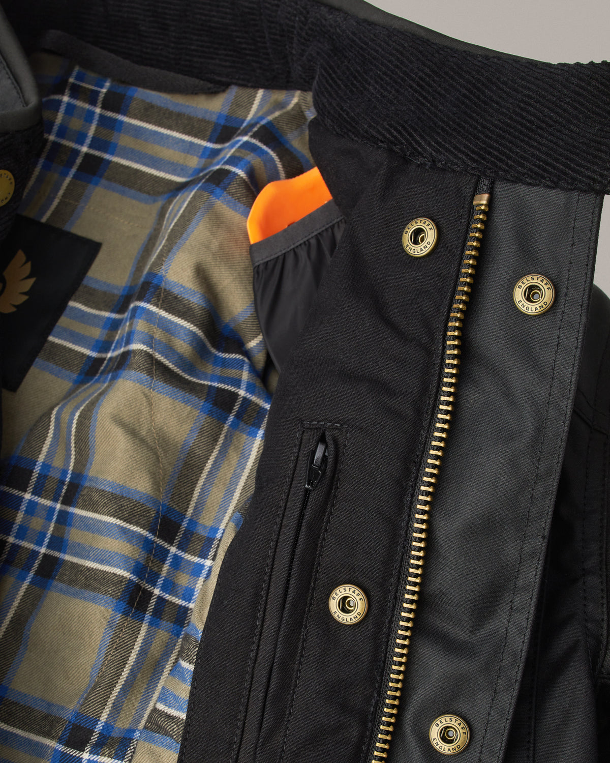 Belstaff Waymaster Men's Waxed Cotton Jacket TechWax 8oz - Black - Salt Flats Clothing