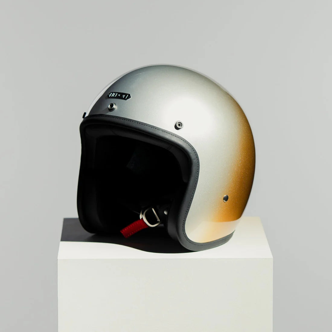 Hedon Hedonist ECE 06 Open Face Motorcycle Helmet -  Interstellar - Salt Flats Clothing