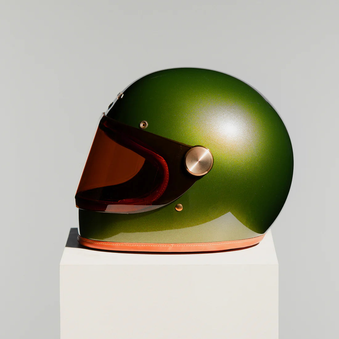Hedon Heroine Racer 2.0 ECE 22.06 Full Face Motorcycle Helmet - Olivea - Salt Flats Clothing