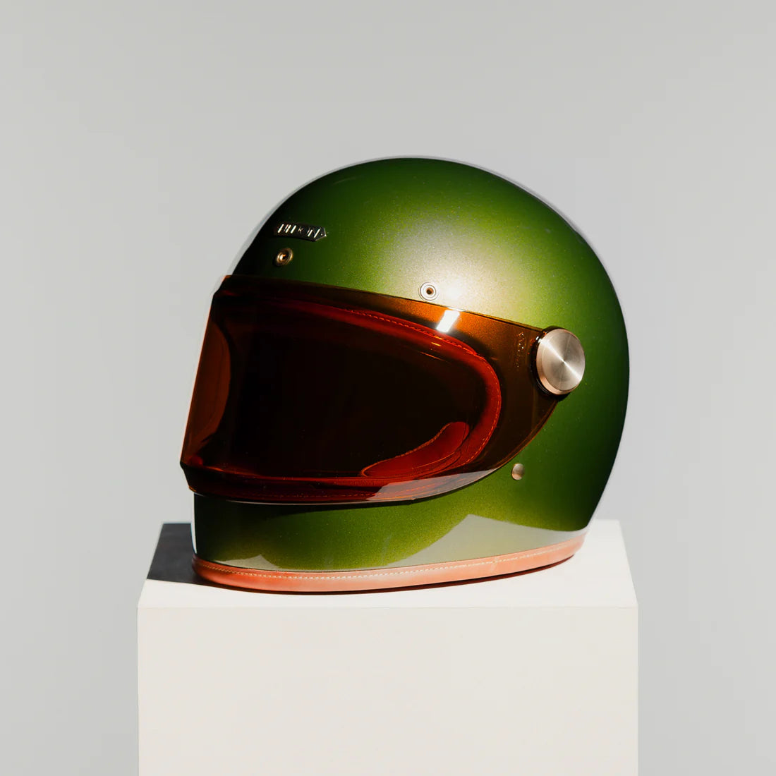 Hedon Heroine Racer 2.0 ECE 22.06 Full Face Motorcycle Helmet - Olivea - Salt Flats Clothing