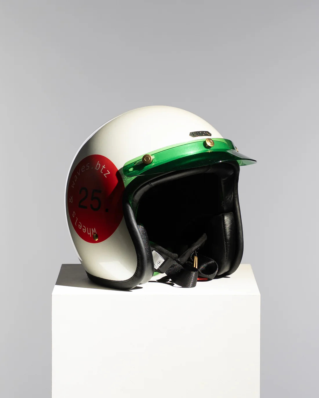 Hedon Hedonist ECE 06 Open Face Motorcycle Helmet - Wheels & Waves 2025 - Salt Flats Clothing