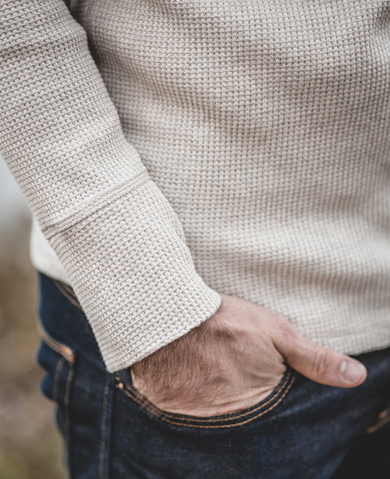 Pike Brothers 1936 Waffle Natural - Salt Flats Clothing