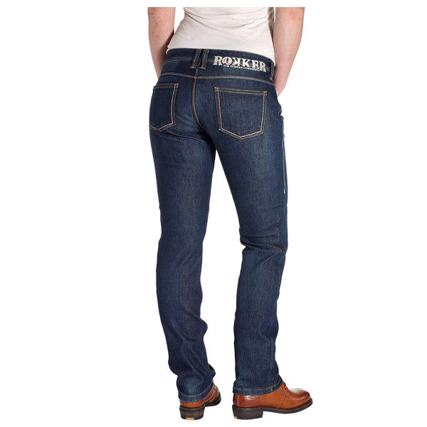 Rokker Revolution Stretch Ladies Motorcycle Jeans - Salt Flats Clothing