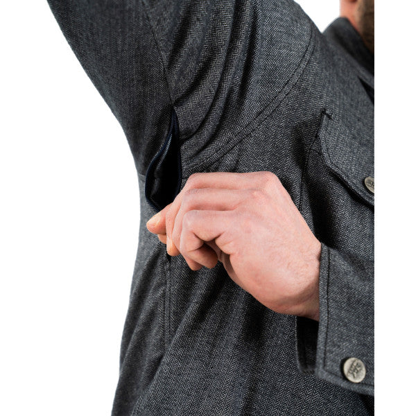 Rokker Boston Rider Shirt - Grey - Salt Flats Clothing