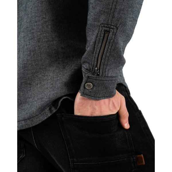 Rokker Boston Rider Shirt - Grey - Salt Flats Clothing