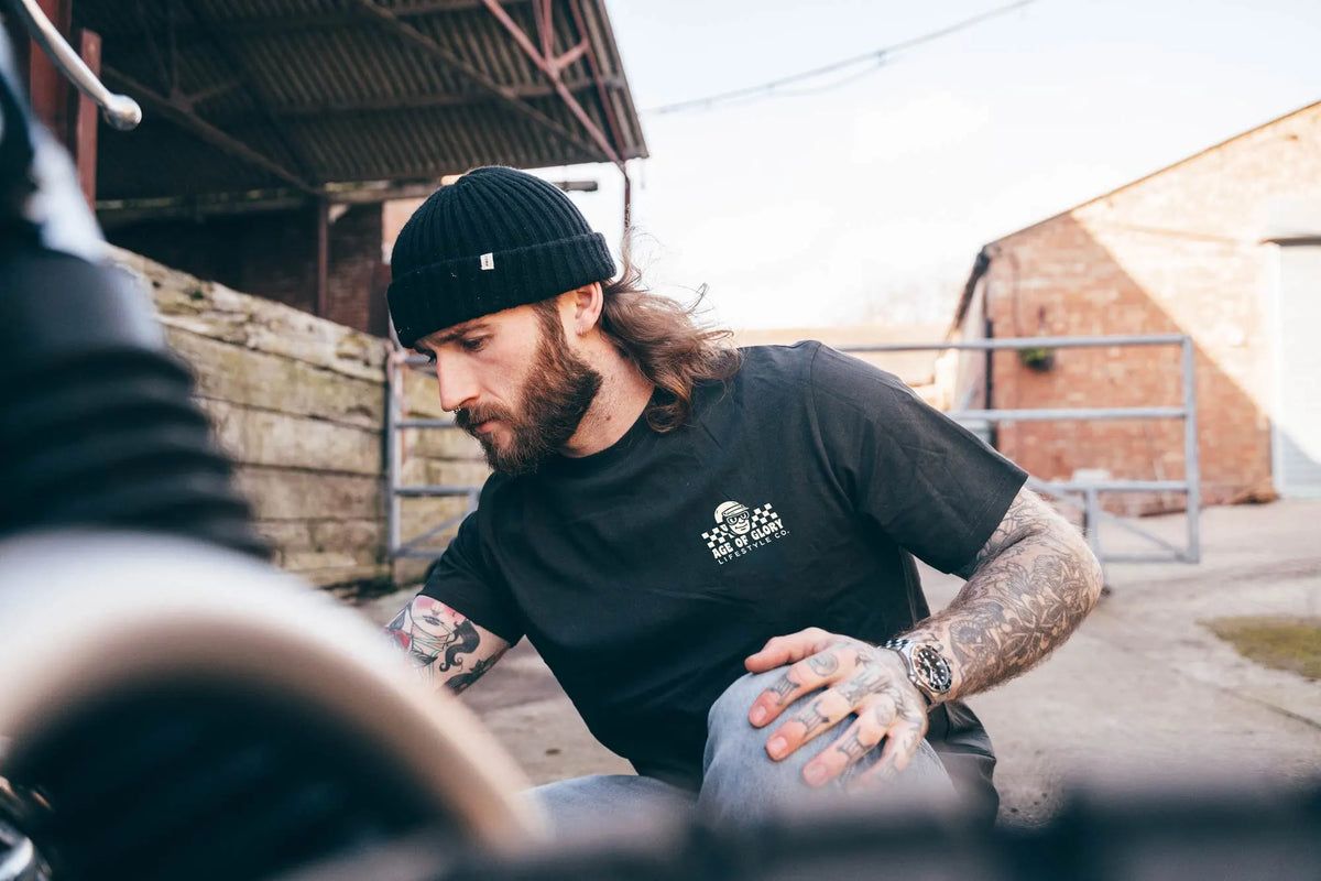 Age of Glory Sunday Service T'Shirt - Black - Salt Flats Clothing