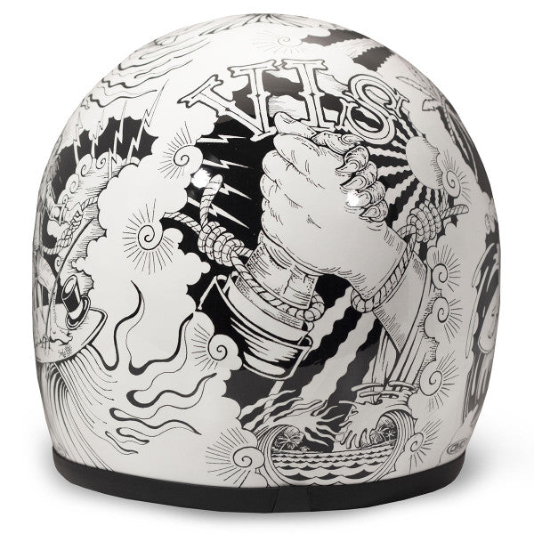 DMD Standard Collection Racer Helmet R22-05 - Aequilibrium - Salt Flats Clothing
