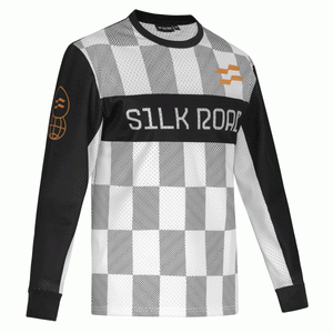Silk Road Motocross Jersey - Black - Salt Flats Clothing