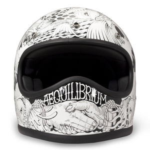 DMD Standard Collection Racer Helmet R22-05 - Aequilibrium - Salt Flats Clothing