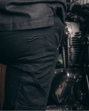 Silk Road Carpenter Men's Trousers - Black - Salt Flats Clothing