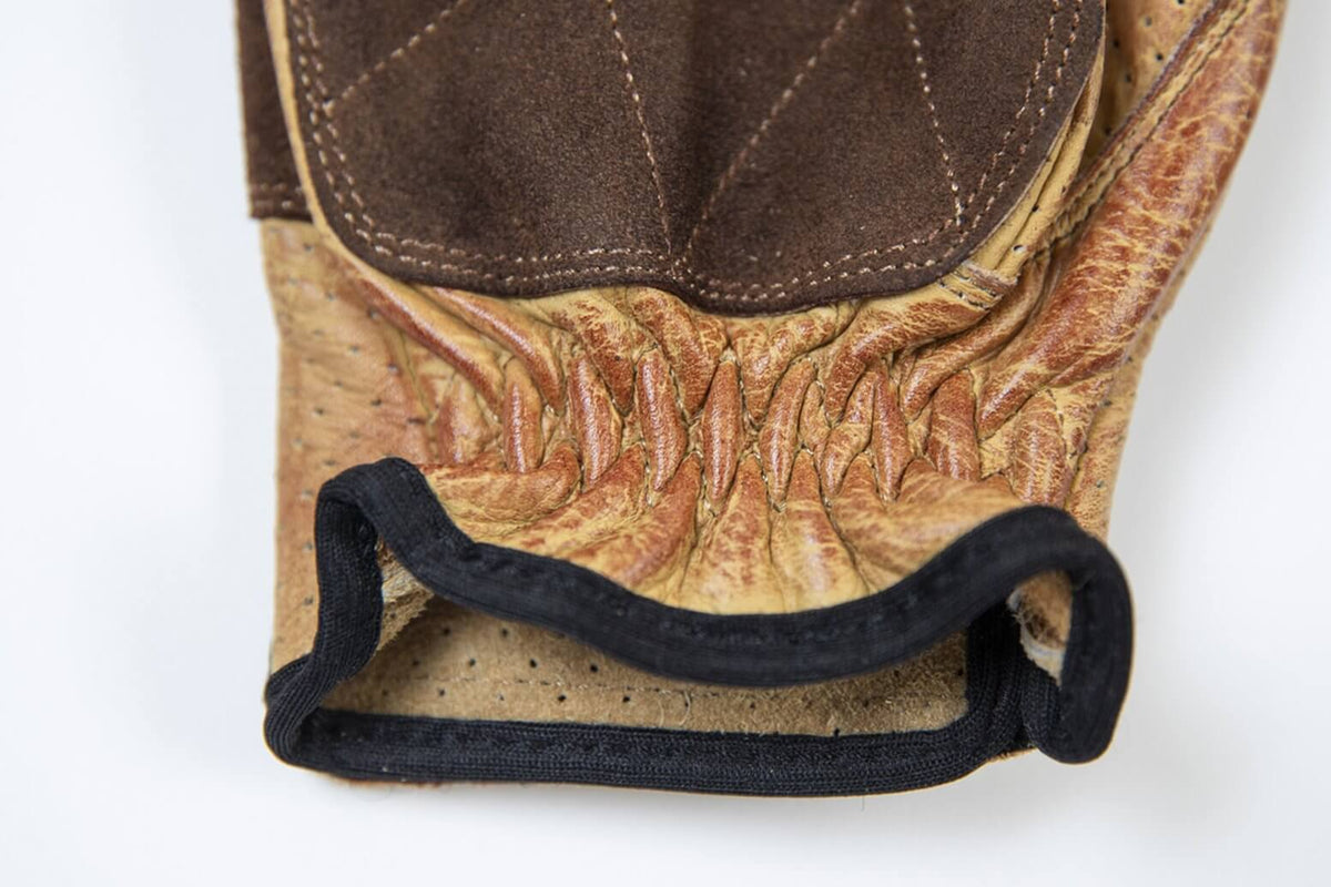 Fuel Motorcycles Gloves Rodeo - Yellow - Salt Flats Clothing