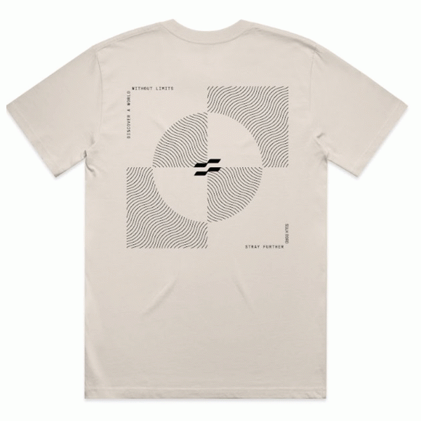 Silk Road Box Core T-Shirt - Bone - Salt Flats Clothing
