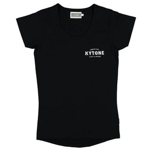Kytone Ladies Classic T'Shirt - Black - Salt Flats Clothing