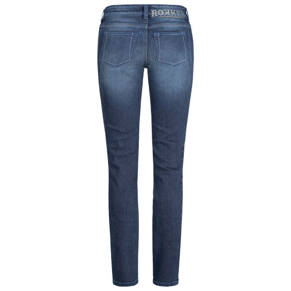 Rokker Rokkertech Ladies Motorcycle Jeans - Salt Flats Clothing