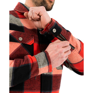 Rokker Boulder Rider Shirt - Red/Black/White - Salt Flats Clothing