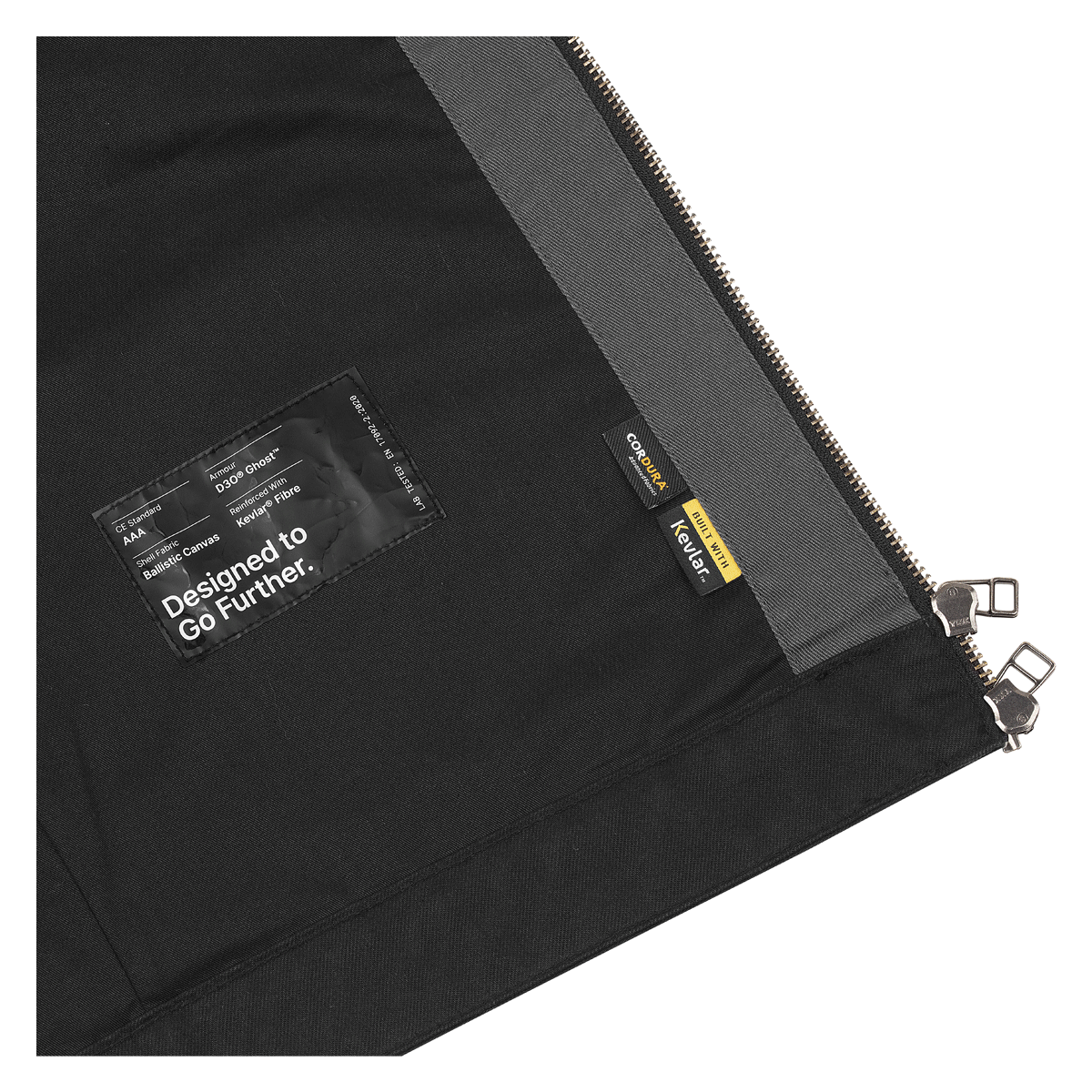 Silk Road Utility Men's Textile Jacket - Charcoal Black - Salt Flats Clothing