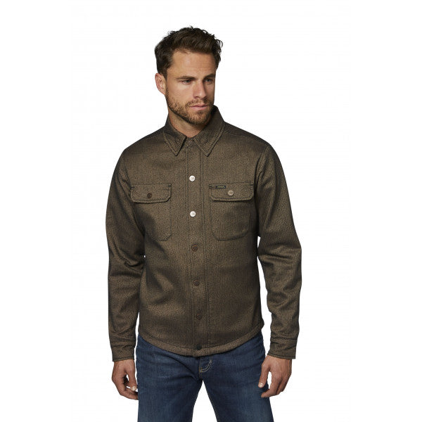 Rokker Boston Rider Shirt - Brown - Salt Flats Clothing