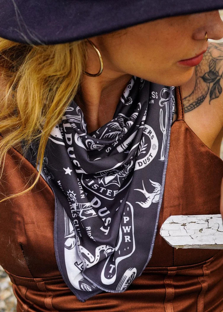 Wildust Sisters Wild Spirit Scarf - Grey - Salt Flats Clothing