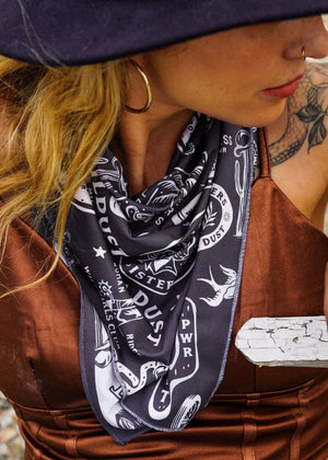 Wildust Sisters Wild Spirit Scarf - Grey - Salt Flats Clothing