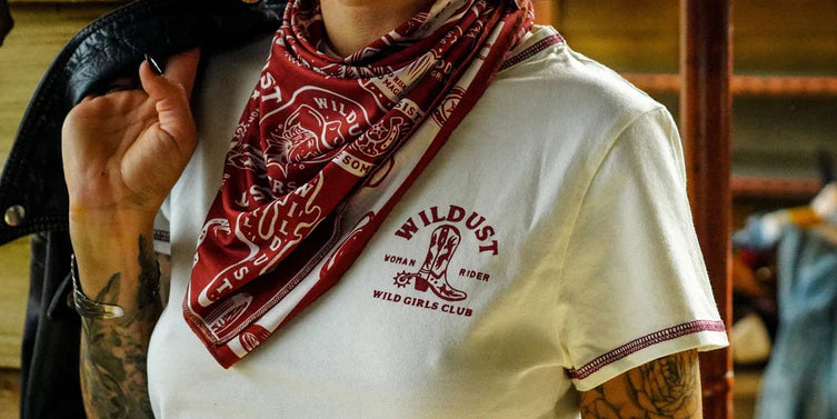 Wildust Sisters Wild Spirit Scarf - Red - Salt Flats Clothing