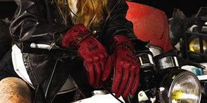 Wildust Sisters Sunclaw Gloves with Knuckle Armour - Red - Salt Flats Clothing