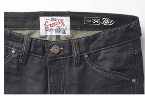 Fuel Motorcycles Greasy Denim Jeans - Salt Flats Clothing