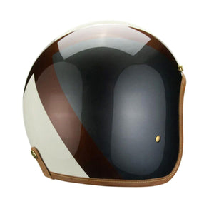 Hedon Hedonist ECE 06 Open Face Motorcycle Helmet - Eastwood - Salt Flats Clothing