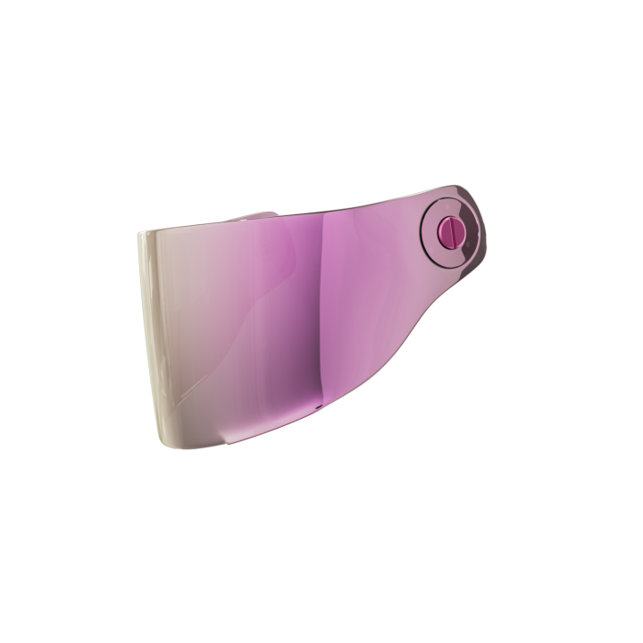 John Doe JD/One RACE ONLY Visor Set - Silver Purple Mirror - Salt Flats Clothing