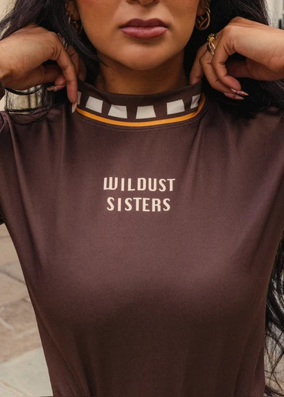 Wildust Sisters Racing Club Ladies Lycra Top - Salt Flats Clothing
