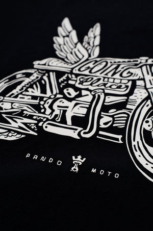 Pando Moto Mike Moto Wing T'Shirt - Salt Flats Clothing