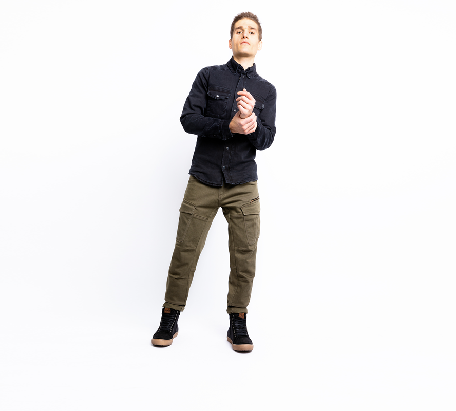 John Doe Defender Mono Cargo Trousers - Olive - Salt Flats Clothing