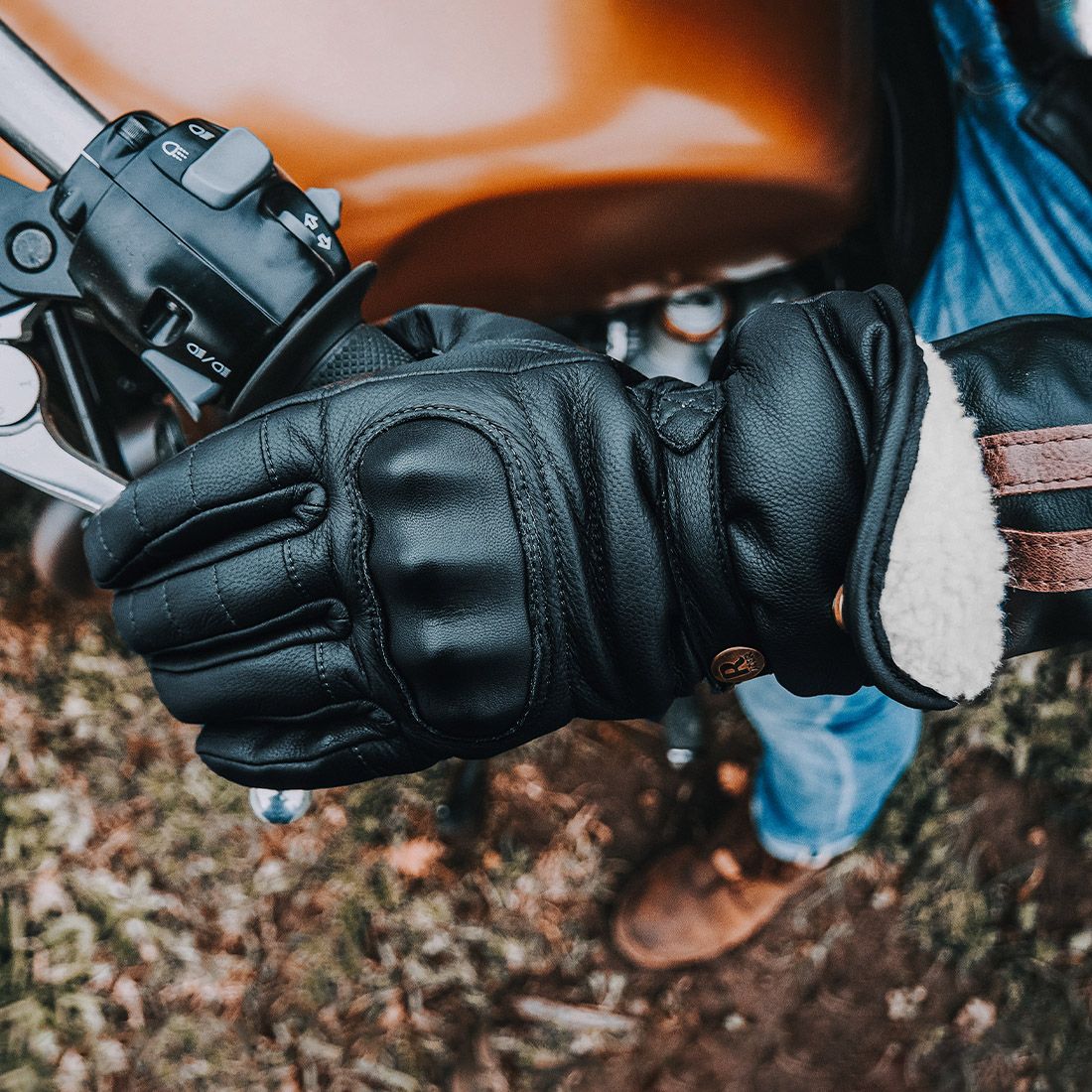 Racer Gloves Flynn 3 Men's Glove - Black - Salt Flats Clothing