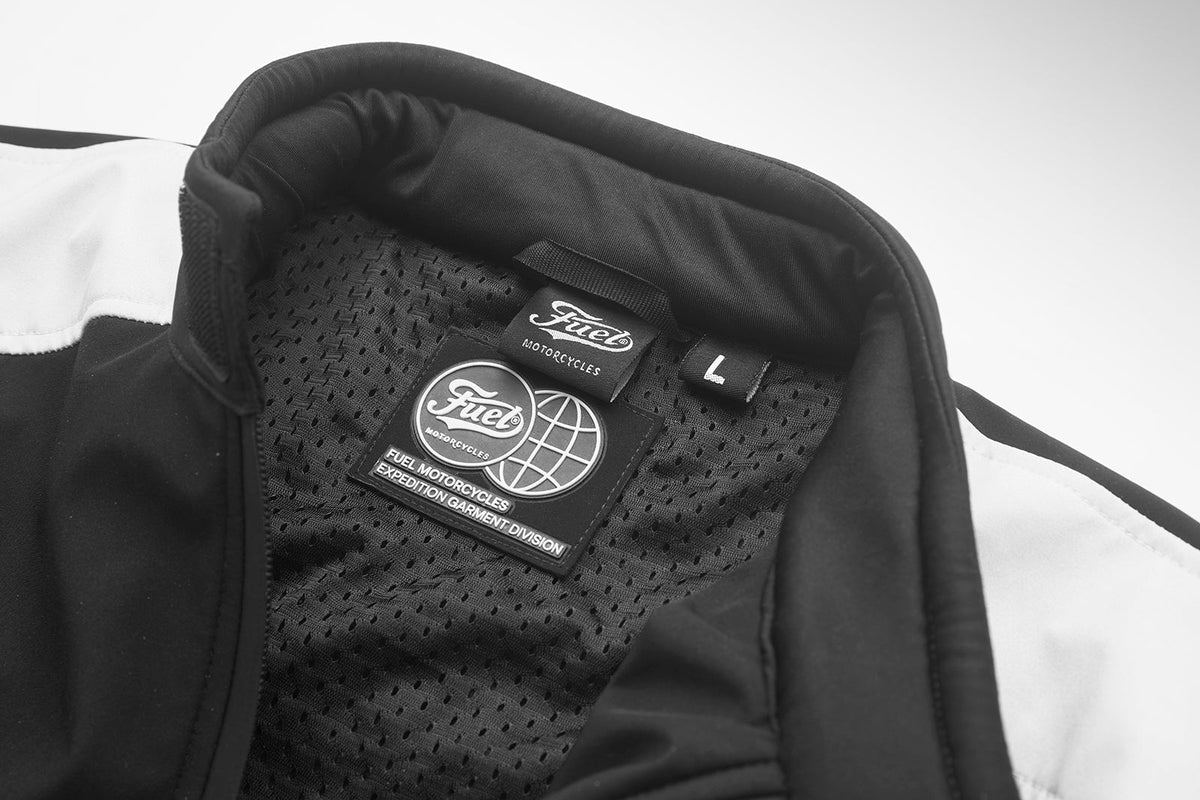 Fuel Motorcycles Patrol SoftShell - Salt Flats Clothing
