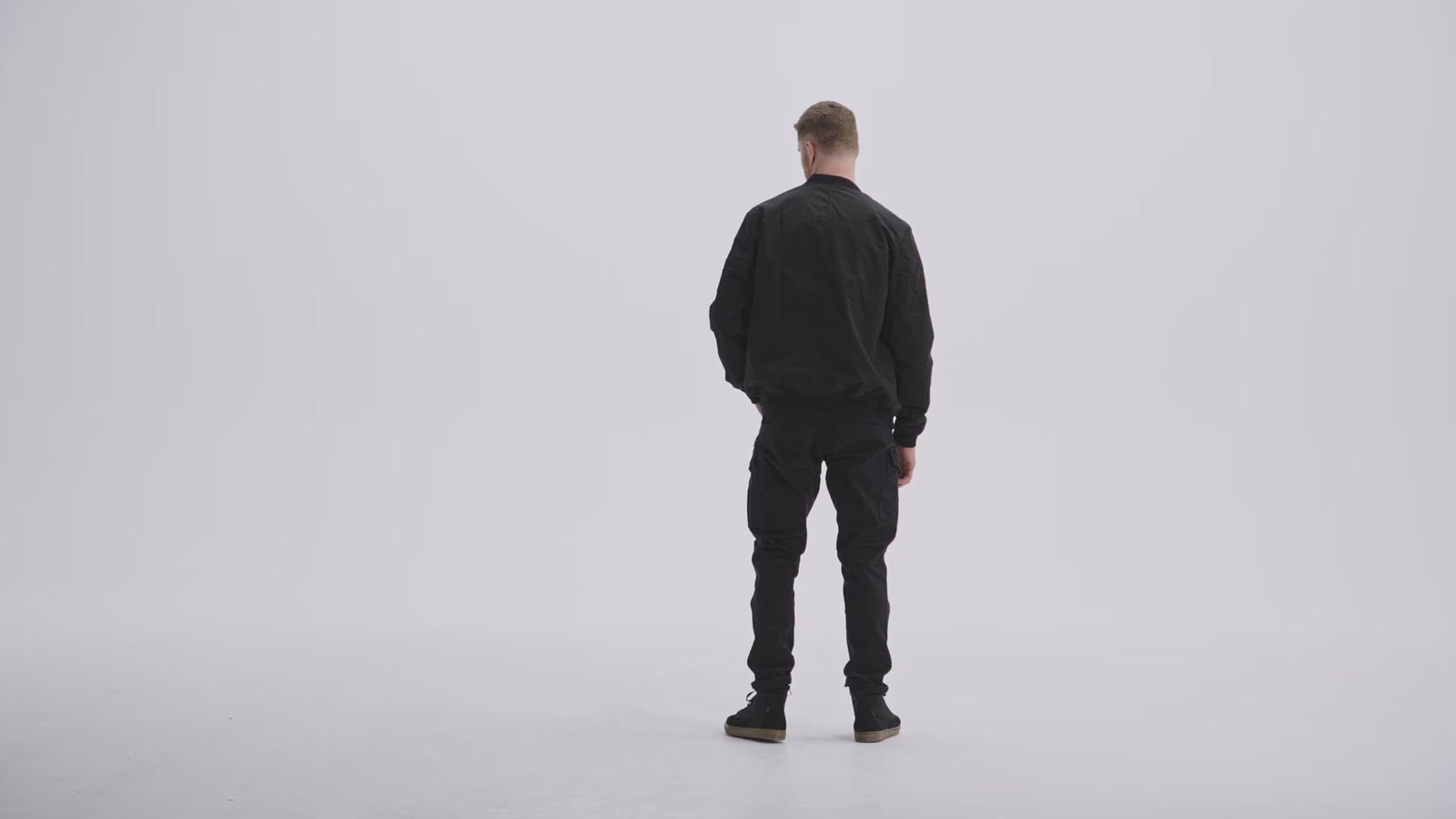 John Doe Defender Mono Cargo Trousers - Black - Salt Flats Clothing
