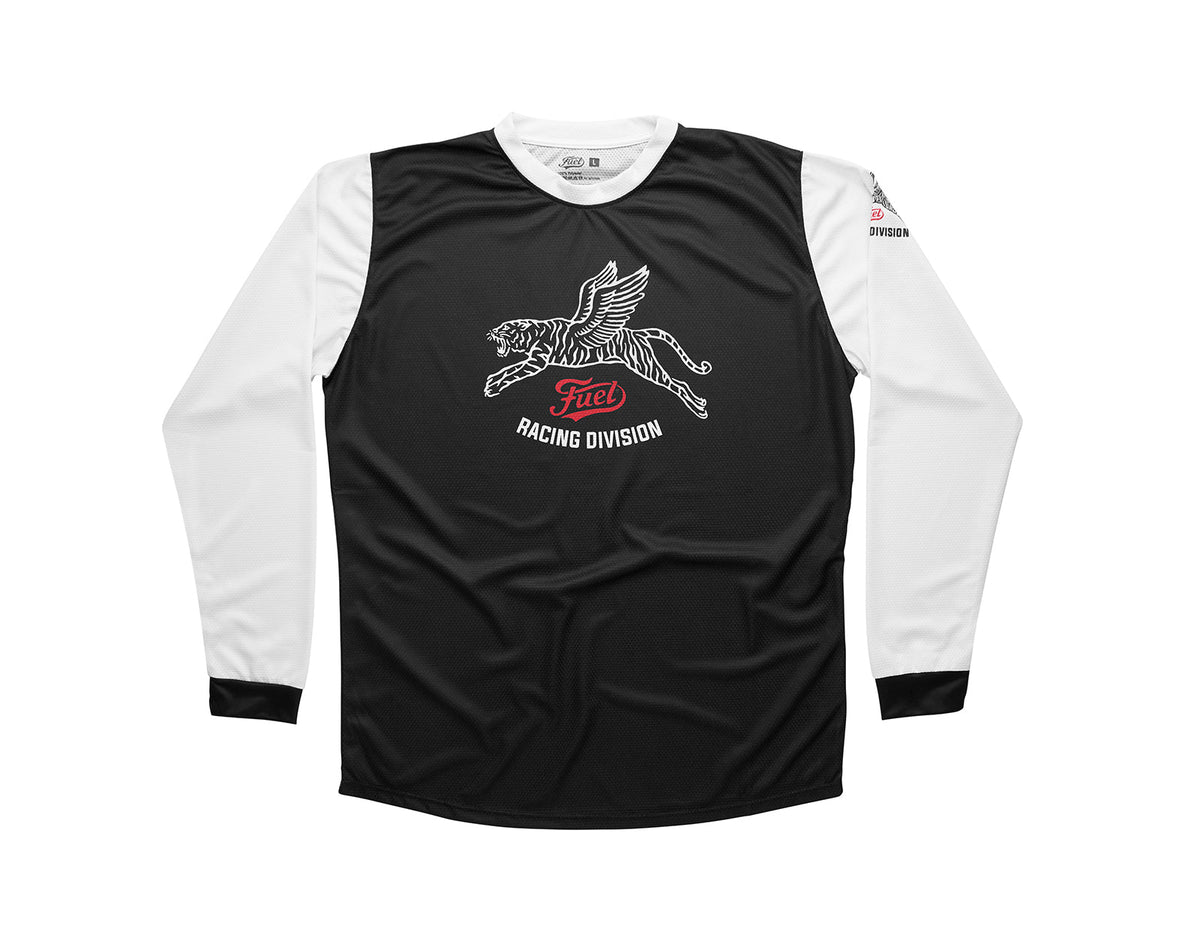 Fuel Motorcycles Racing Division Jersey - Black - Salt Flats Clothing