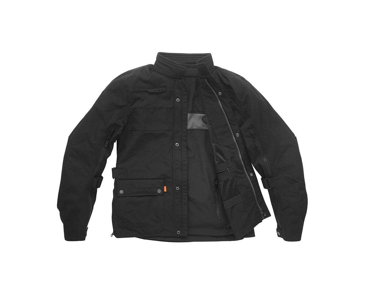 Fuel Motorcycles Rally 2 Jacket - Black - Salt Flats Clothing