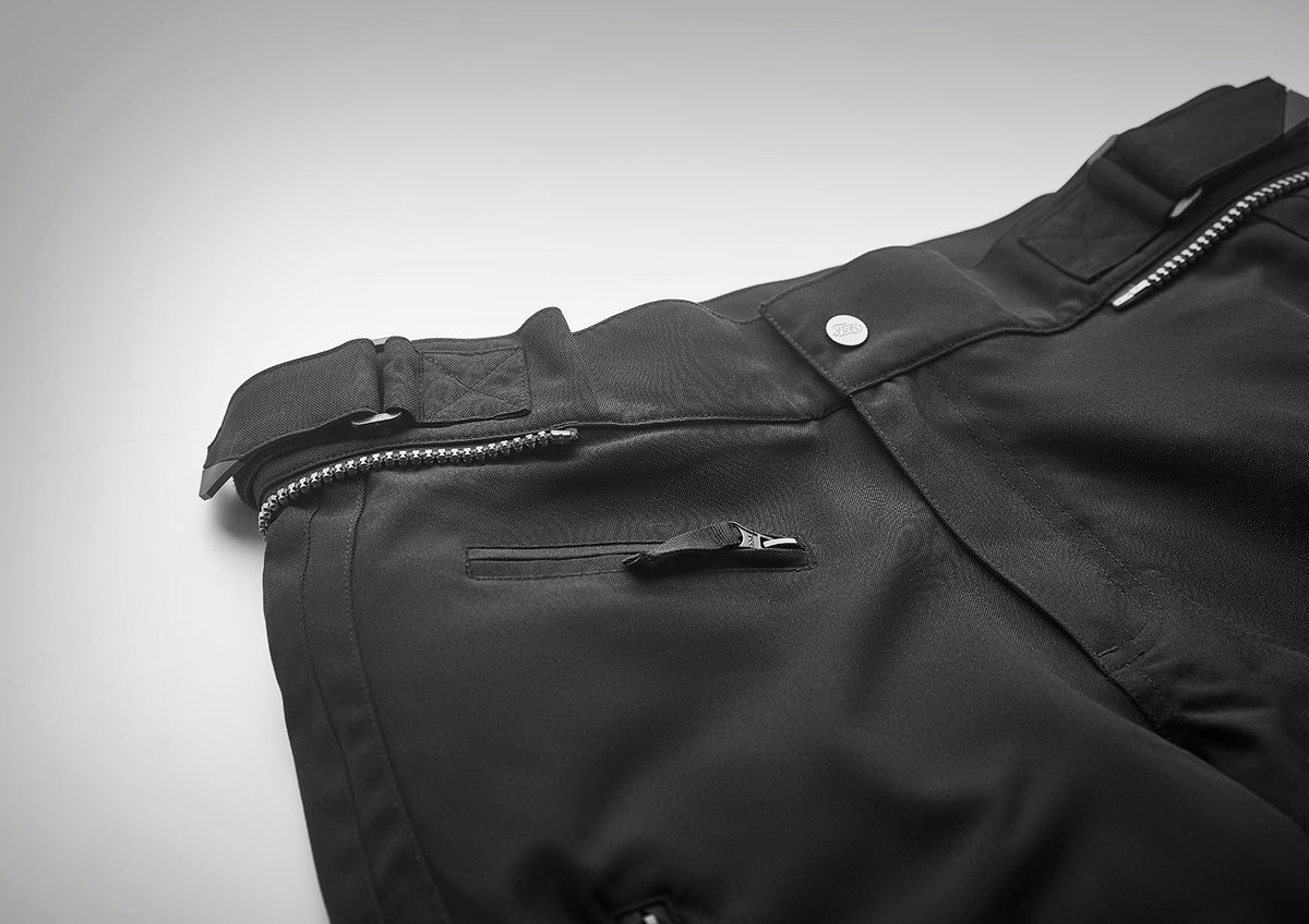 Fuel Motorcycles Rally 2 Trousers - Black - Salt Flats Clothing