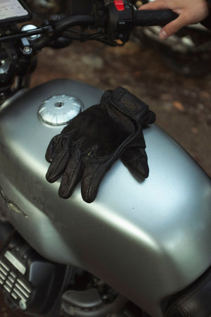 Fuel Motorcycles Gloves Rodeo - Black - Salt Flats Clothing